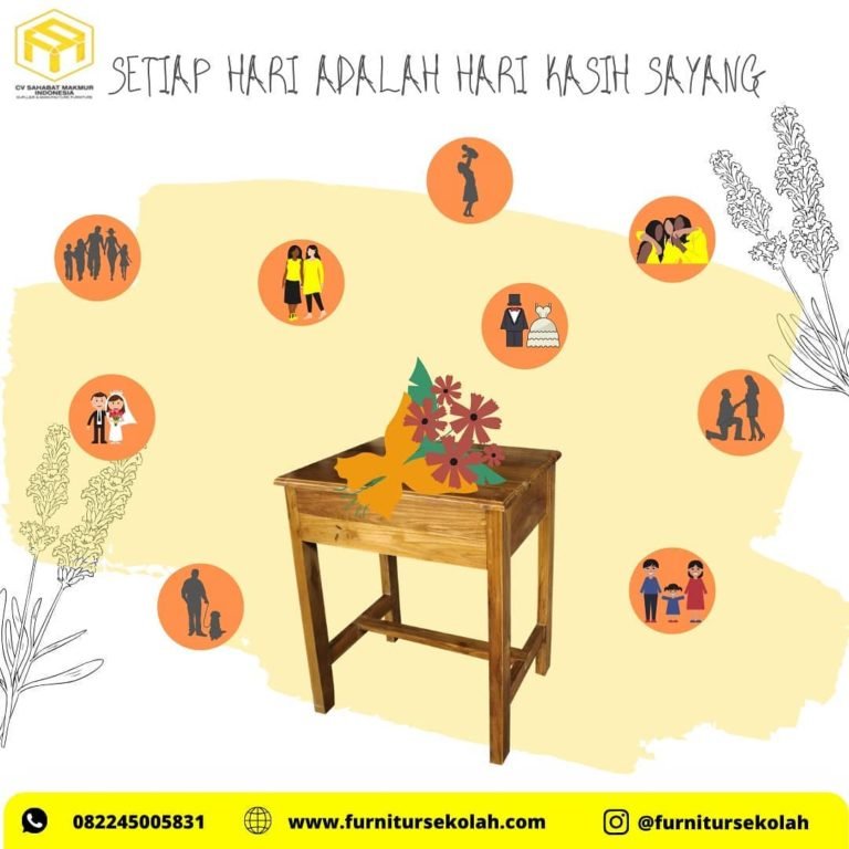 meja sekolah