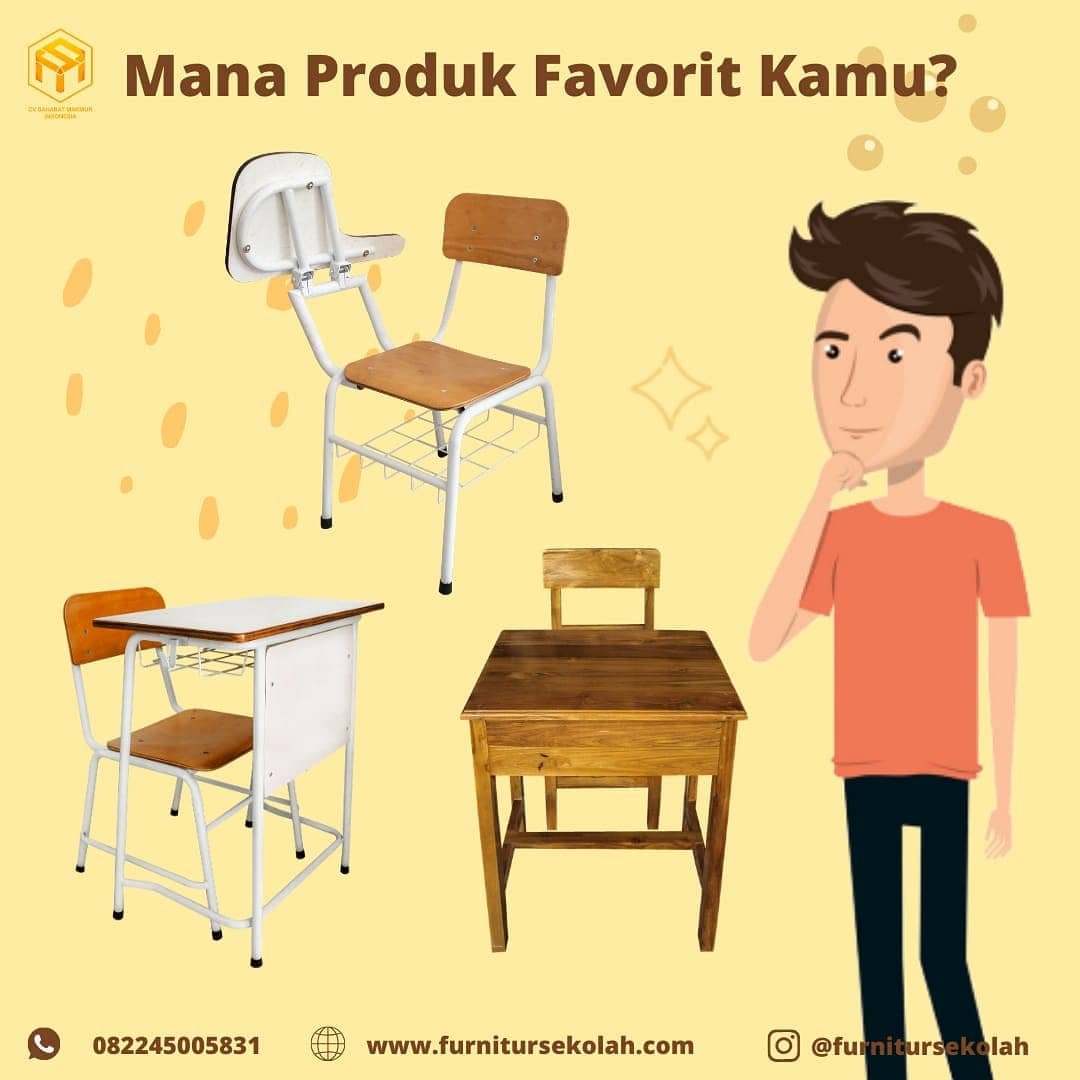 produk meja sekolah