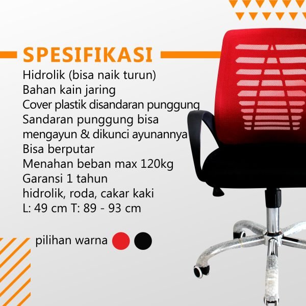 Kursi Kantor Hidrolik KK-03