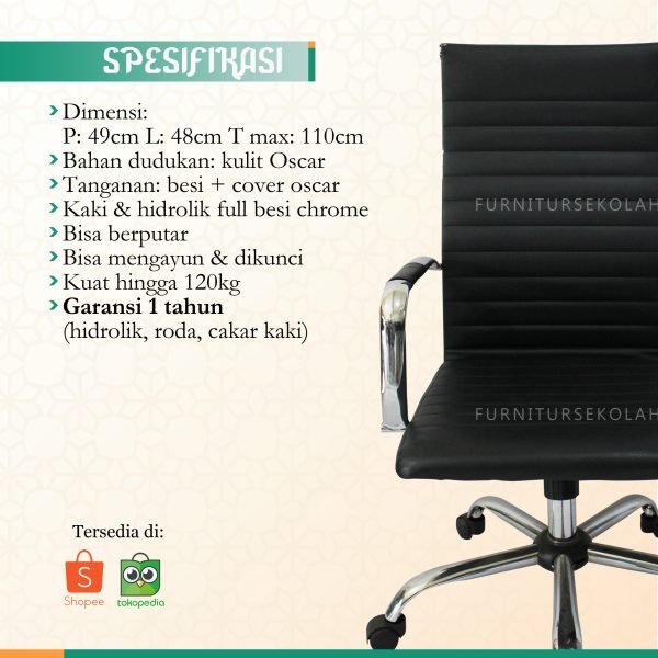 KK-23 SPEK Kursi Kantor KK-23