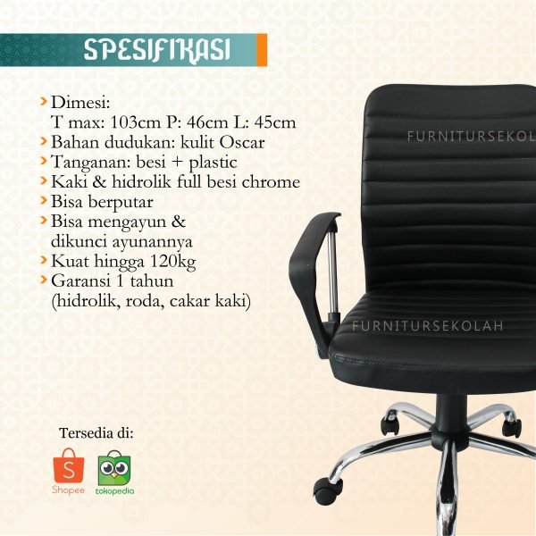 KK-36 SPEK Kursi Kantor KK-36