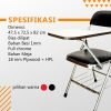 KURSI KULIAH SPEK Kursi Kuliah Full Chrome
