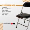 Kursi Lipat Full Chrome