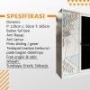 Lemari Pakaian Besi LPB-218S