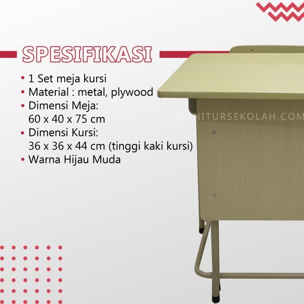MB-02 SPEK Meja Kursi Sekolah MB-02