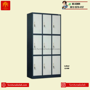 16(2) Loker 9 Pintu LS-09