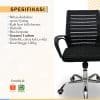 spesifikasi KK 32 fs Kursi Kantor KK-32