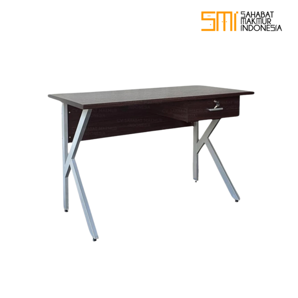 Meja Kerja Maximilian Besi Partikel Board